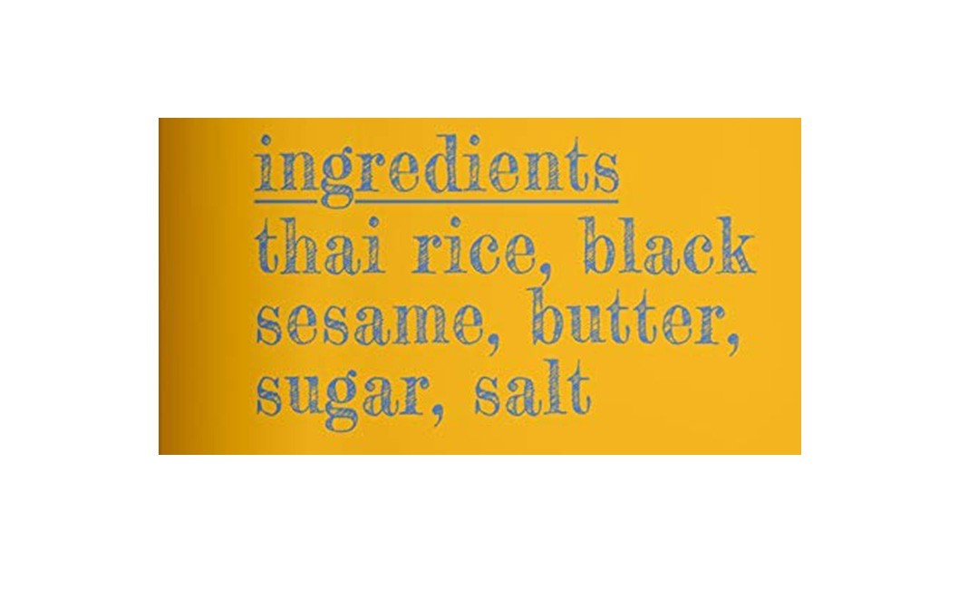 Natch Rice Crackers Sesame Butter (Thai Rice Crackers With Sesame)   Pack  20 grams